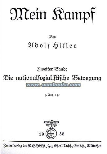 Mein Kampf volume 2 the National Socialist Movement